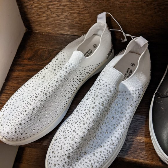 Brand new , never worn 3 pairs of slip on runners Size 9 - Picture 2 of 7